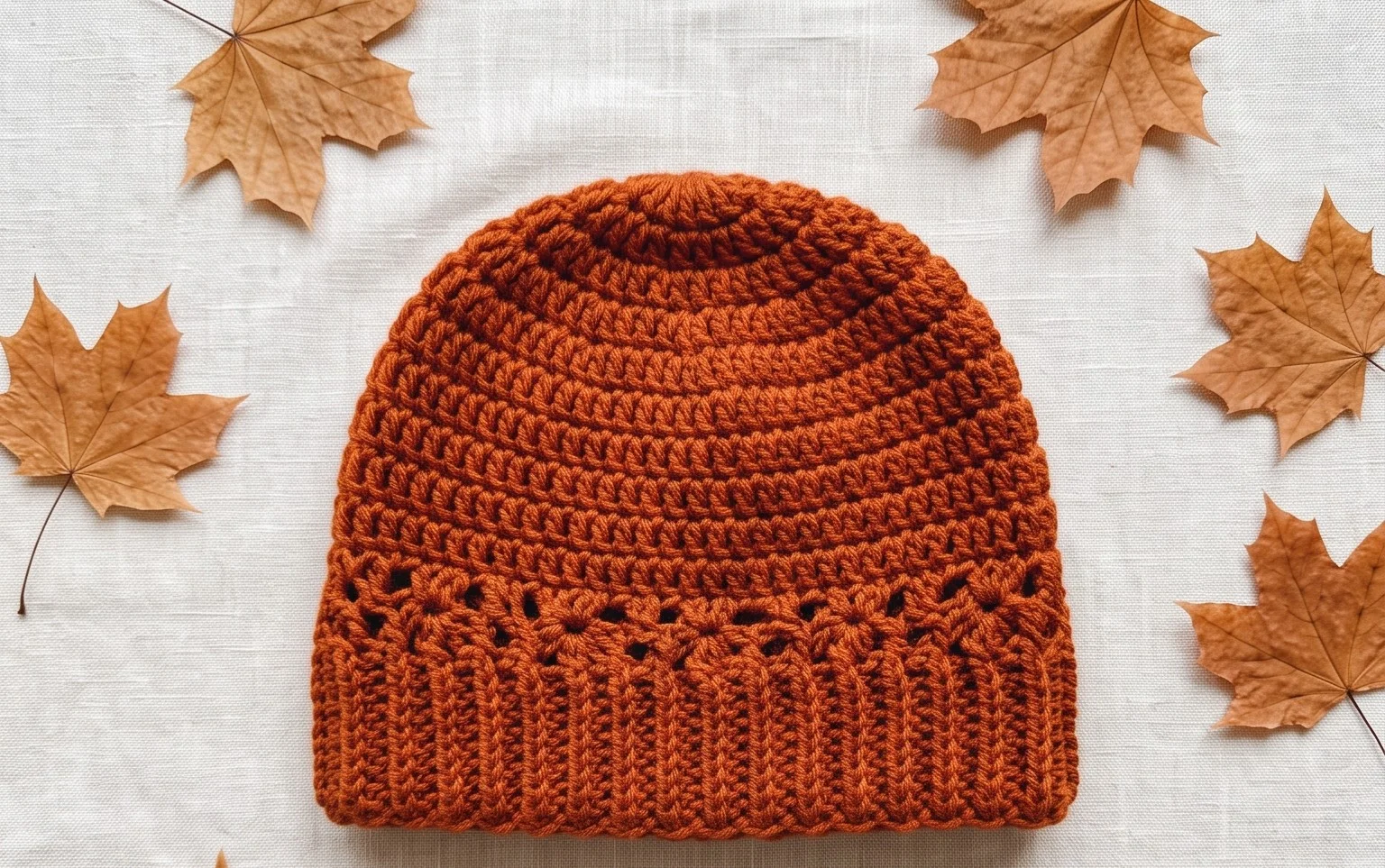 Free crochet pumpkin pattern in 6 sizes!