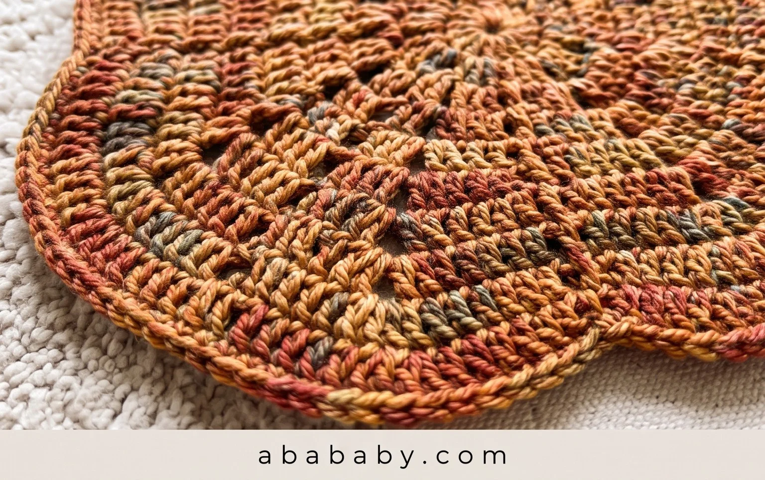Fall Crochet Centerpiece Free Pattern and Video Tutorial - Winding Road Crochet